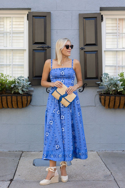 Allie Clutch - Rattan