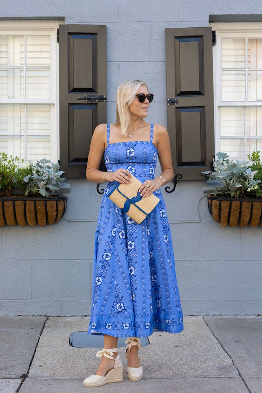 Allie Clutch - Rattan